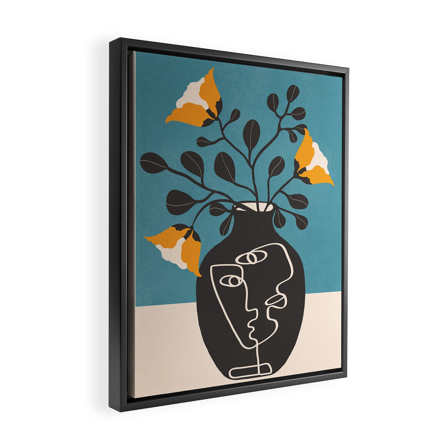 Whispers in Bloom 5 Framed Canvas Print Gallery Image 2