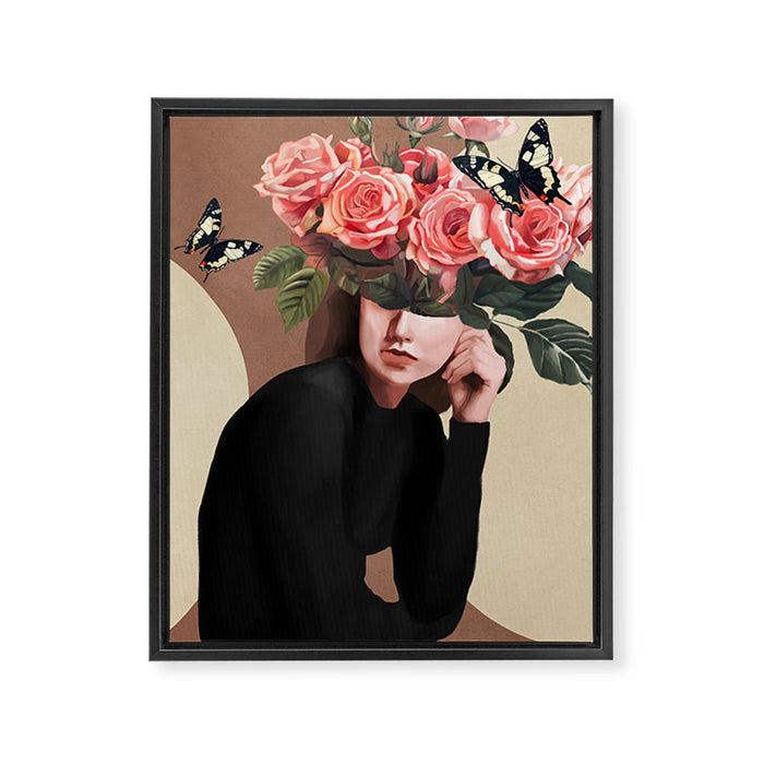 Whispers of the Garden Framed Canvas Print Gallery Image 1