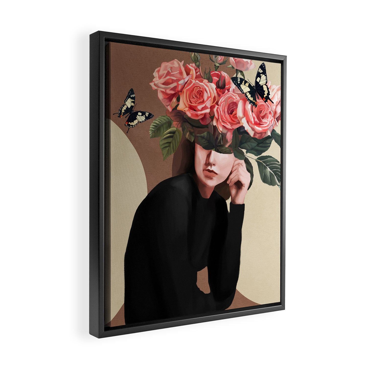 Whispers of the Garden Framed Canvas Print Gallery Image 2