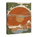 Wild Abstract Landscape 2 Canvas Print Gallery Image 8
