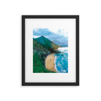 Wild Beach Framed Art Print Gallery Image 5