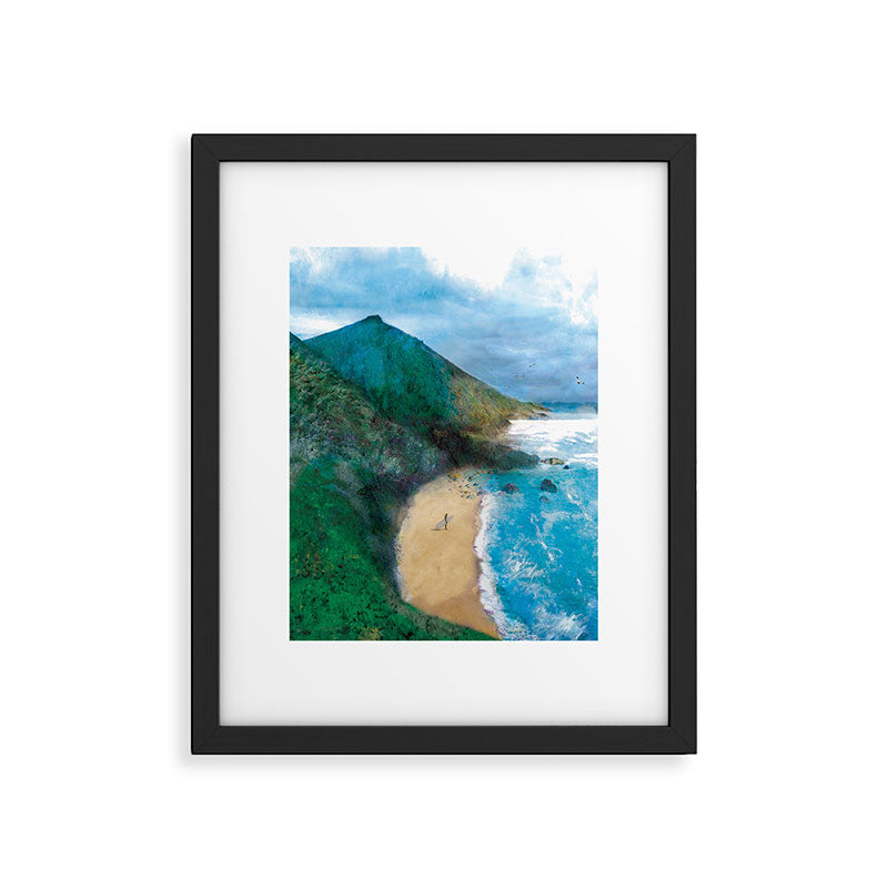 Wild Beach Framed Art Print Gallery Image 5