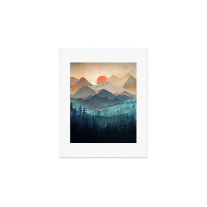 Wilderness Becomes Alive at Night Art Print Gallery Image 1