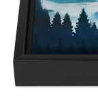 Wilderness Becomes Alive at Night II Framed Canvas Print Gallery Image 3