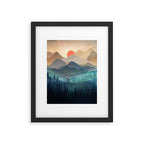 Wilderness Becomes Alive at Night Framed Art Print Gallery Image 4