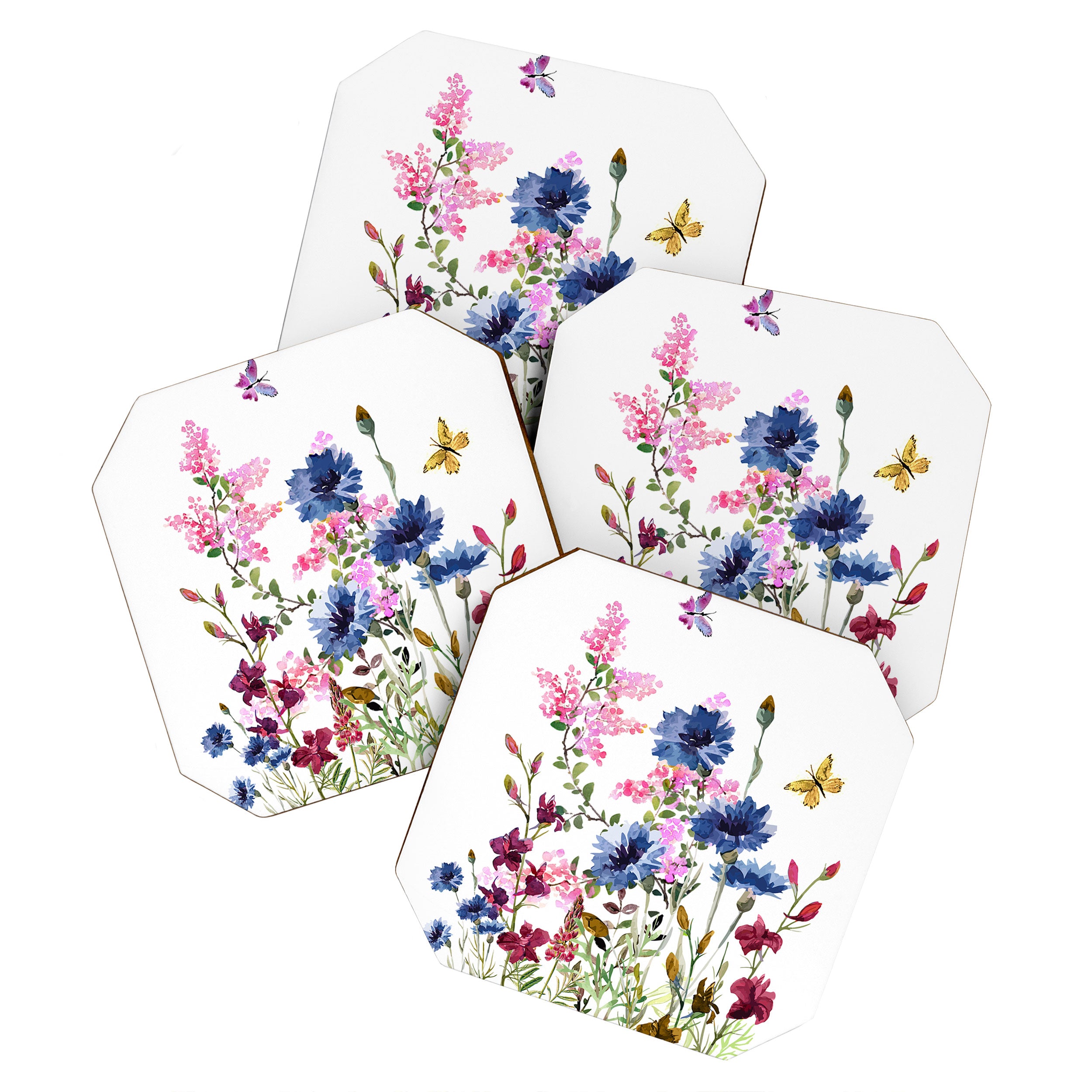 Wildflowers IV Coaster Gallery Image 1