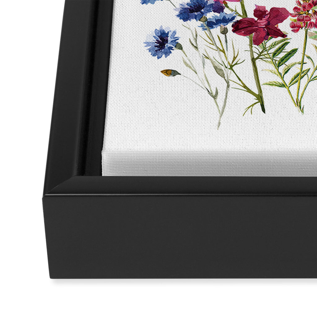 Wildflowers IV Framed Canvas Print Gallery Image 3
