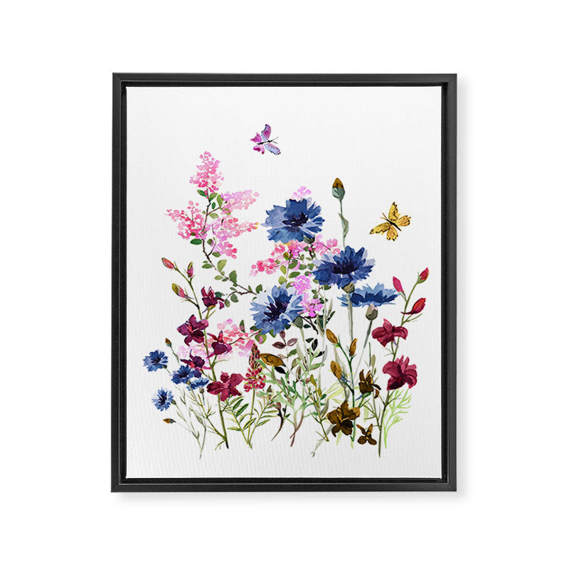 Wildflowers IV Framed Canvas Print Gallery Image 6