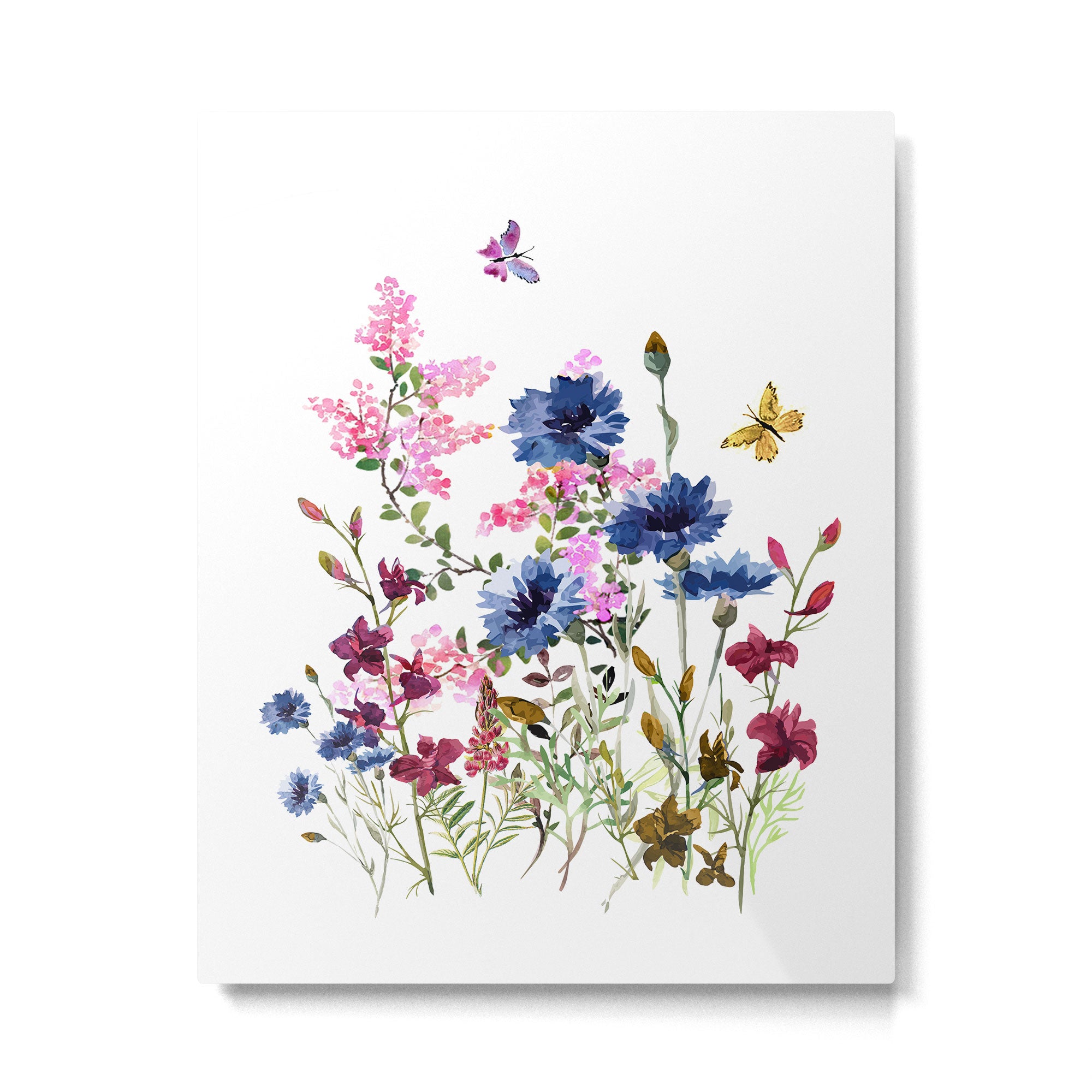 Wildflowers IV Metal Print Gallery Image 4