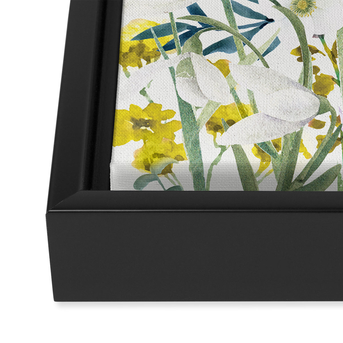 Wildflowers VI Framed Canvas Print Gallery Image 3