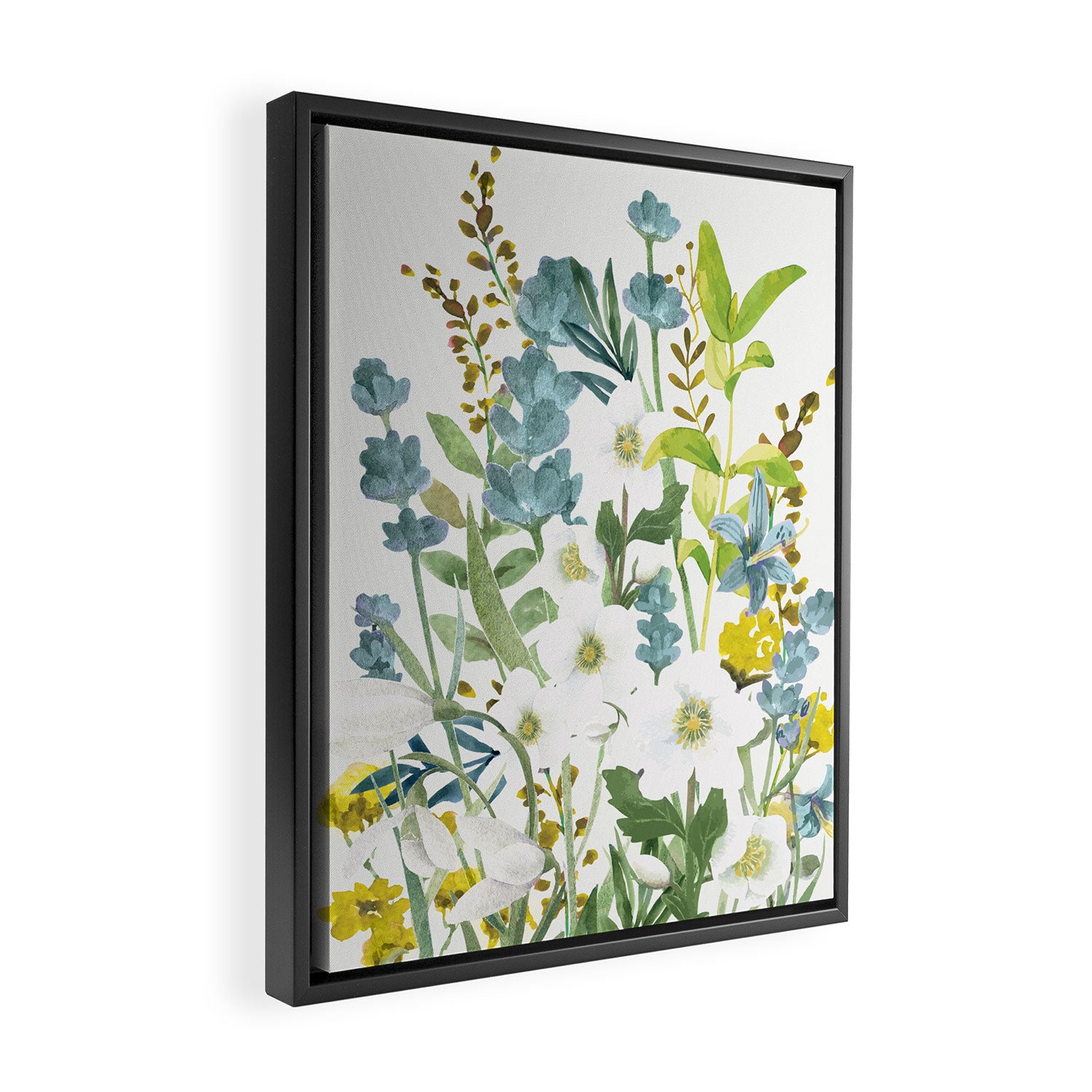 Wildflowers VI Framed Canvas Print Gallery Image 2