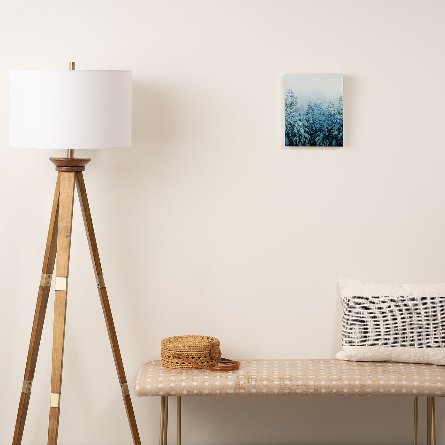 Winter Forest Canvas Print Gallery Image 2
