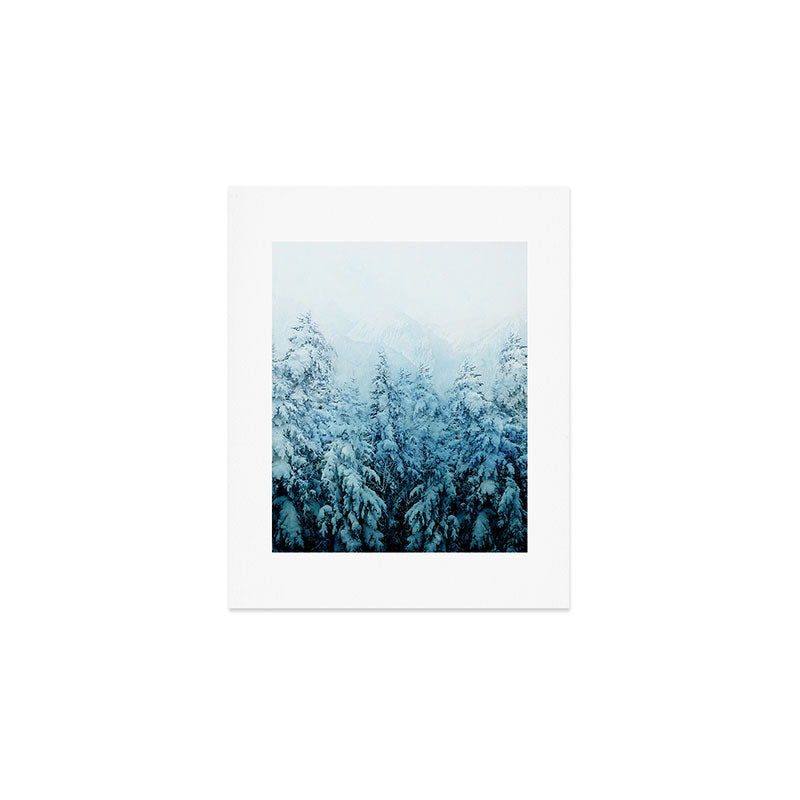 Winter Forest Art Print Gallery Image 1