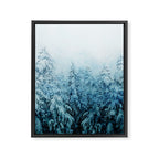 Winter Forest Framed Canvas Print Gallery Image 8