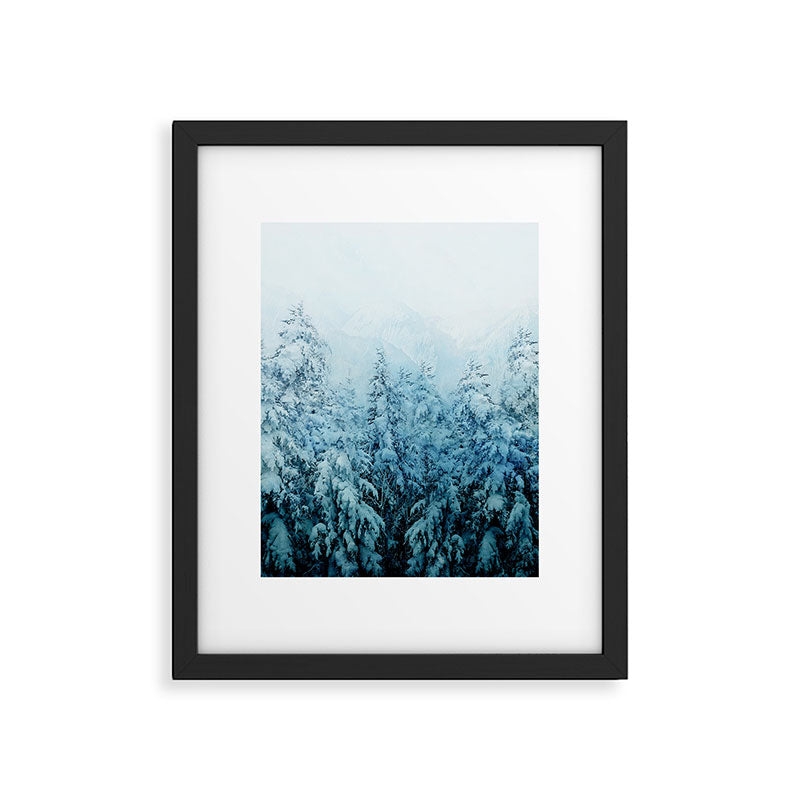 Winter Forest Framed Art Print Gallery Image 6