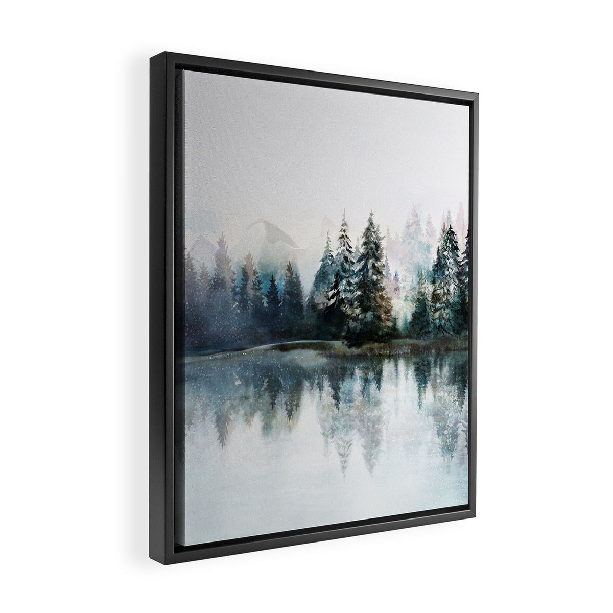 Winter Morning Framed Canvas Print Gallery Image 2