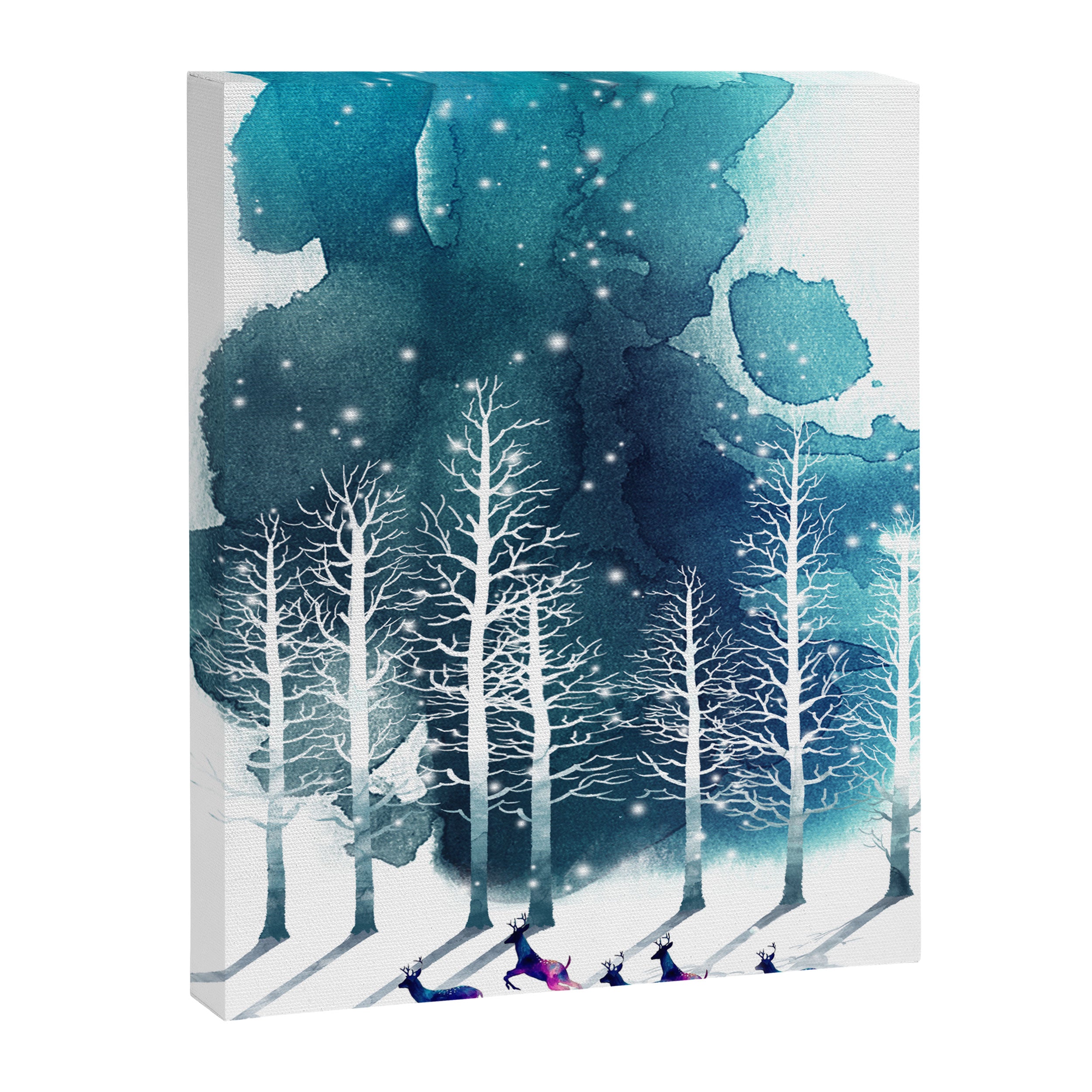 Winter Night 2 Canvas Print Gallery Image 6