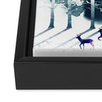 Winter Night 2 Framed Canvas Print Gallery Image 3