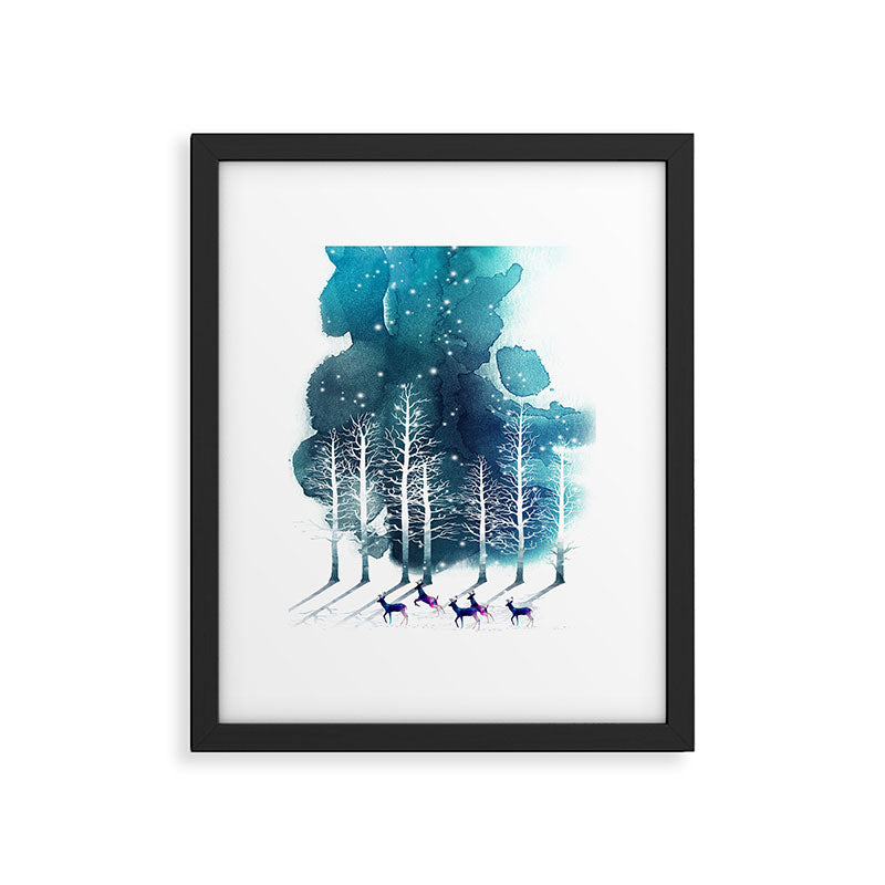 Winter Night 2 Framed Art Print Gallery Image 5