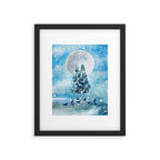 Winter Night 4 Framed Art Print Gallery Image 6