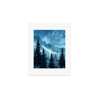 Winter Night Art Print Gallery Image 1