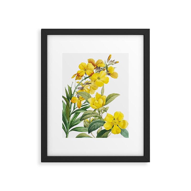 Yellow Flowers Framed Art Print Gallery Image 6