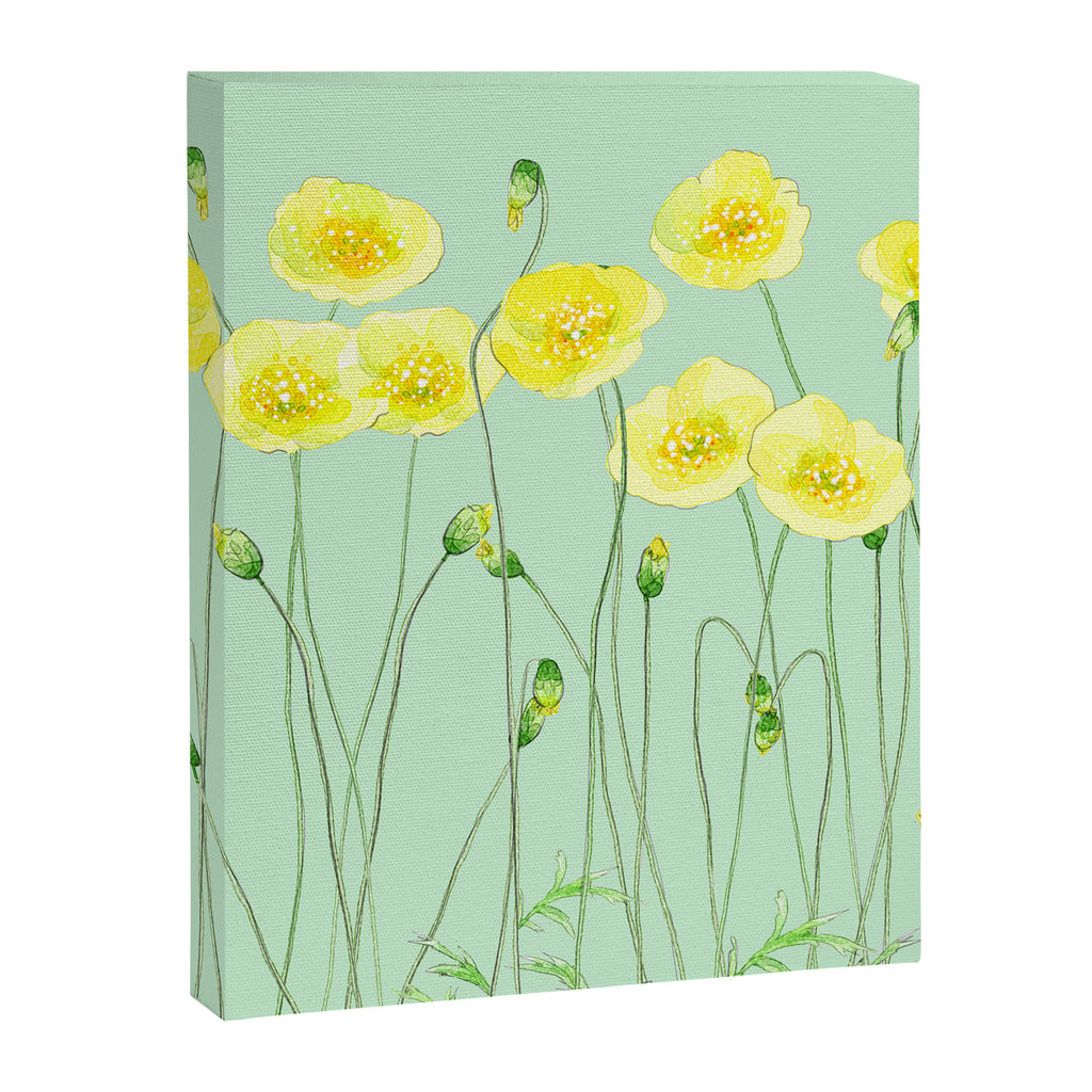 Yellow Wildflowers II Canvas Print Gallery Image 6
