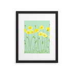 Yellow Wildflowers II Framed Art Print Gallery Image 5