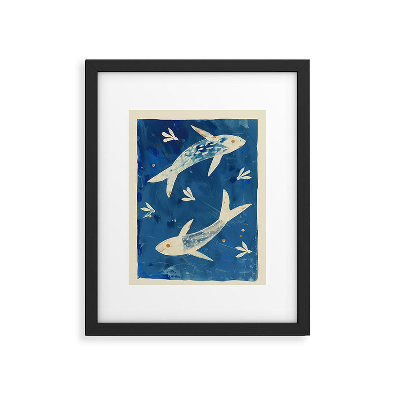 Zen Pond Art Framed Art Print Gallery Image 5