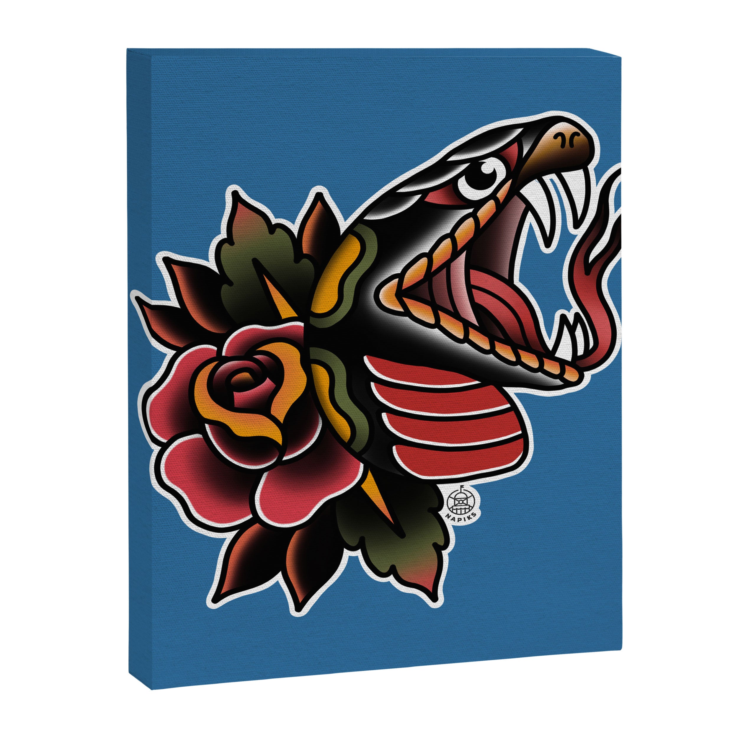 Snake Tattoo Canvas Print Gallery Image 8