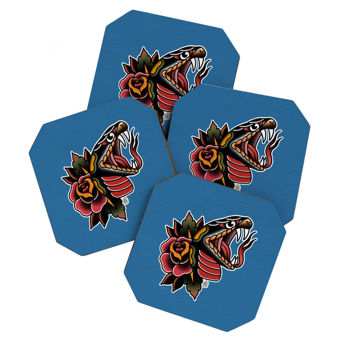 Snake Tattoo Coaster Gallery Image 1