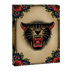 Traditional Tattoo Panther  Canvas Print Gallery Image 8