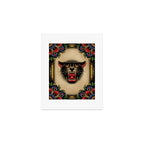 Traditional Tattoo Panther  Art Print Gallery Image 1