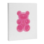 Hot Pink Gummy Bear Canvas Print Gallery Image 6