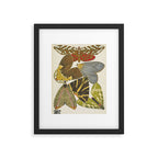 Moth Print by E.A. Seguy, 1925 #5 Framed Art Print Gallery Image 5