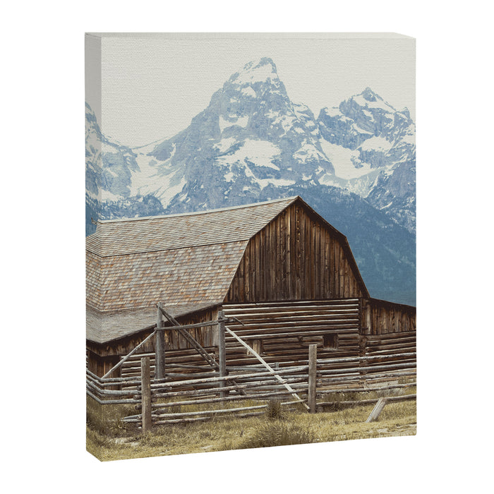 A Rocky Mountain Adventure - The Grand Tetons Canvas Print Gallery Image 1