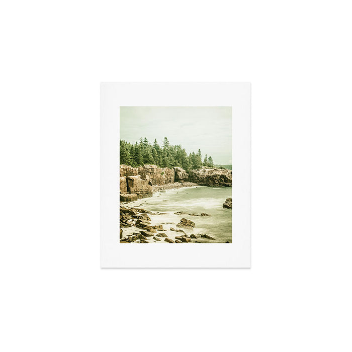 Acadia National Park Maine Rocky Beach Art Print Gallery Image 1