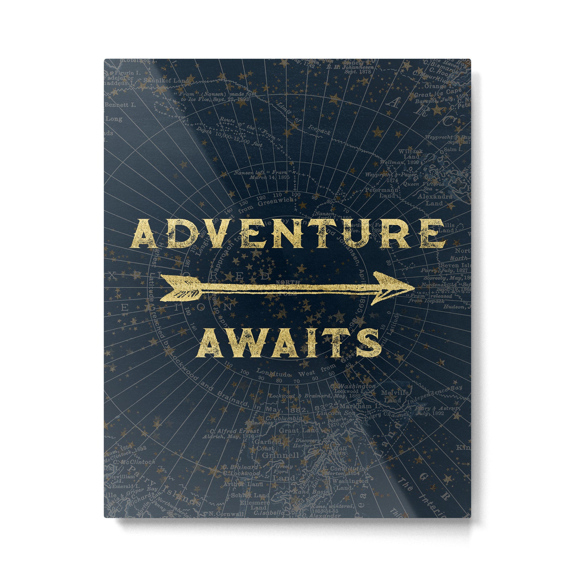 Adventure Awaits Metal Print Gallery Image 6