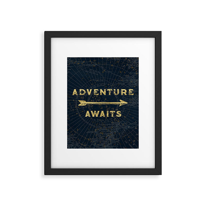 Adventure Awaits Framed Art Print Gallery Image 6