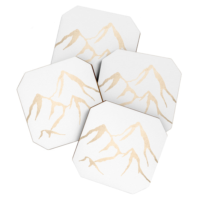 Adventure White Gold Mountains Coaster Gallery Image 1