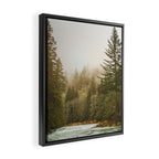 And A River Runs Through It Framed Canvas Print Gallery Image 2