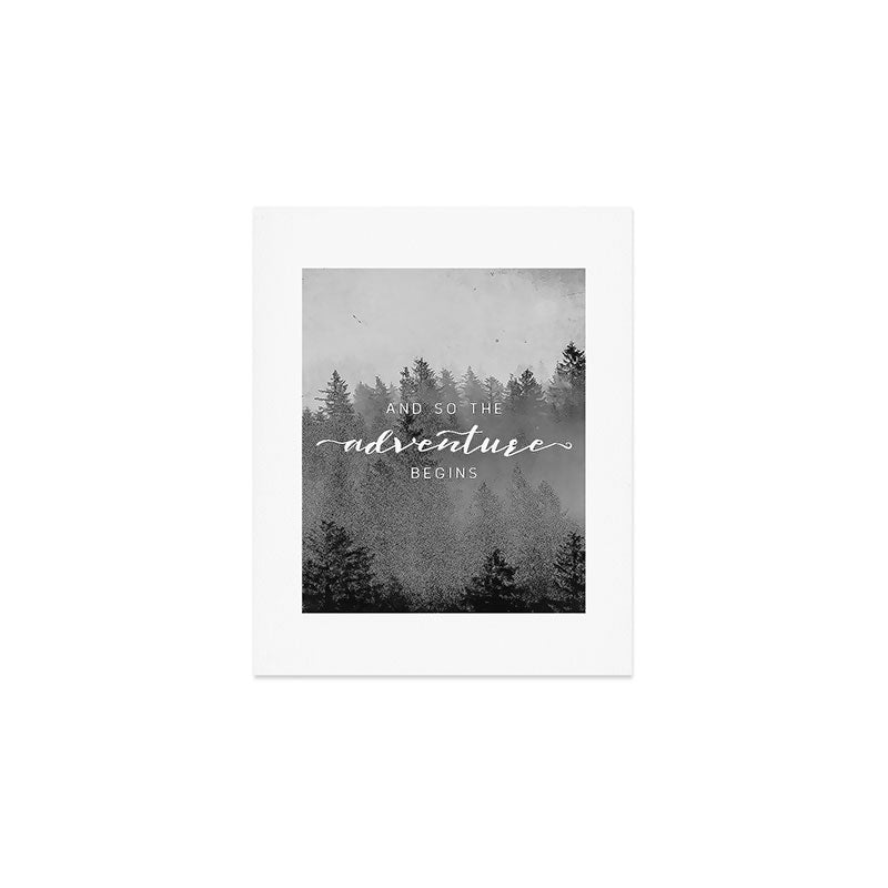 And So The Adventure Begins III Art Print Gallery Image 1