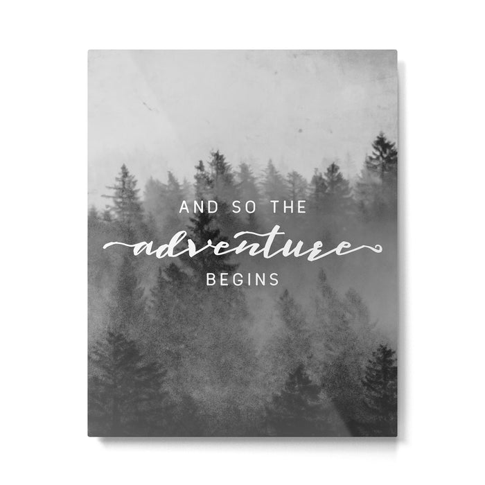 And So The Adventure Begins III Metal Print Gallery Image 1
