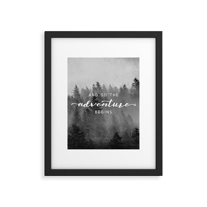 And So The Adventure Begins III Framed Art Print Gallery Image 1