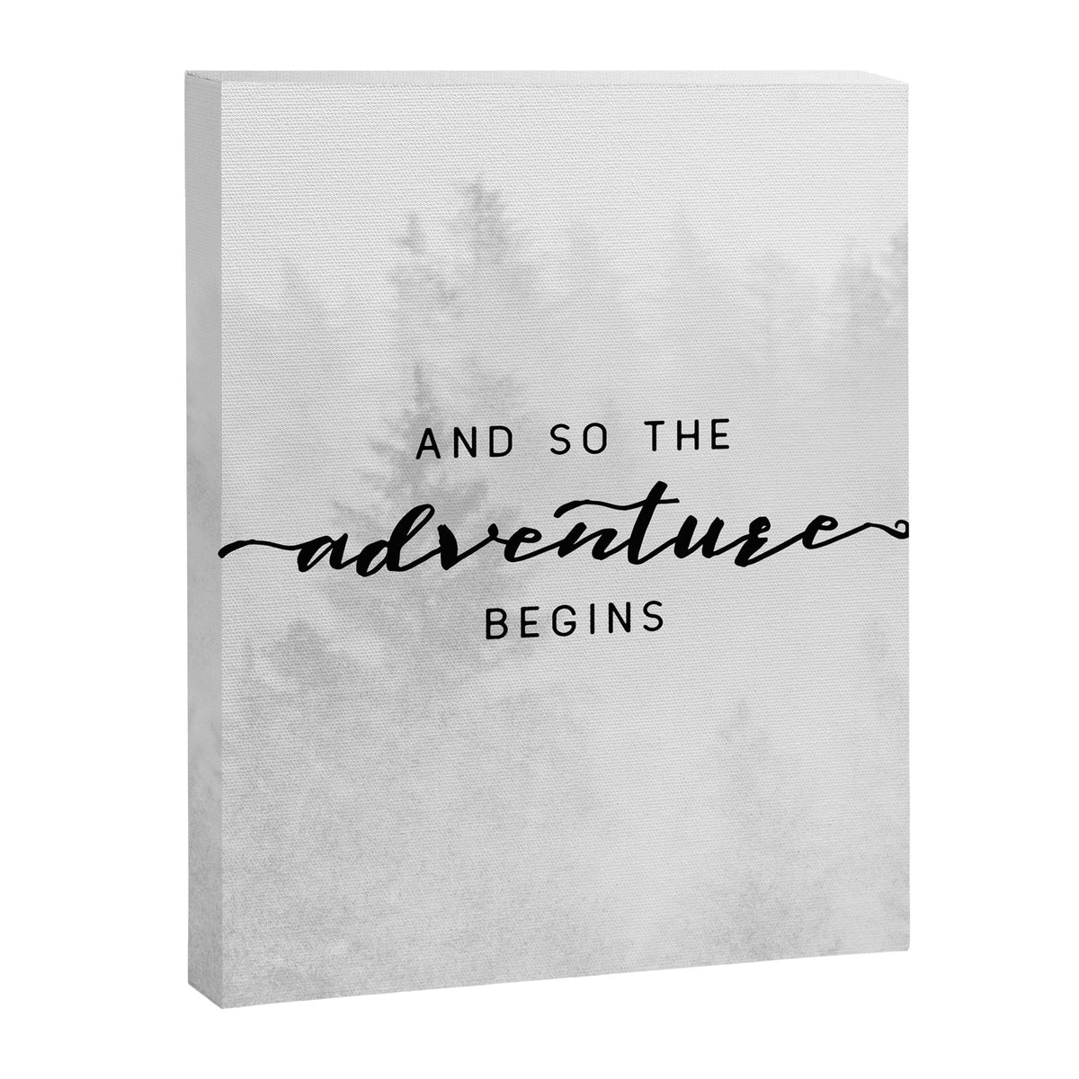 And So The Adventure Begins Canvas Print Gallery Image 8