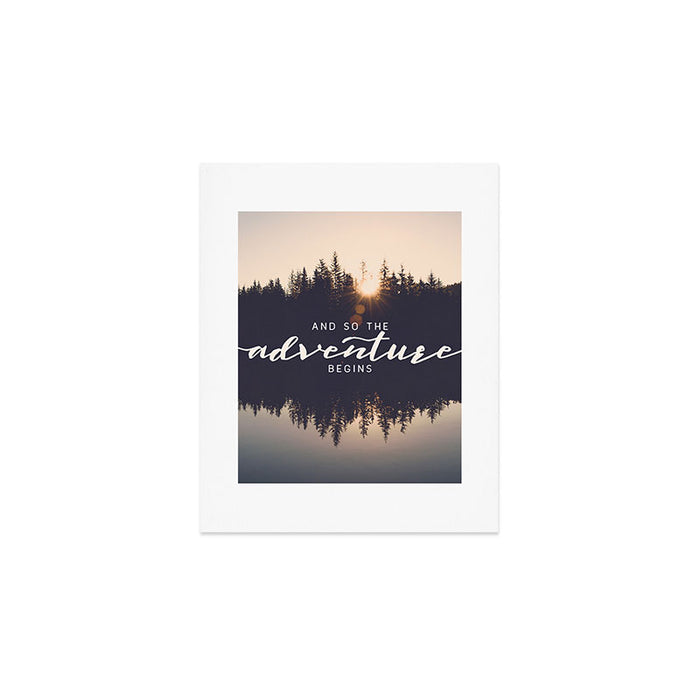 And So the Adventure Begins II Art Print Gallery Image 1
