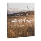 And So The Adventure Begins - Rustic Western Canvas Print Gallery Image 8