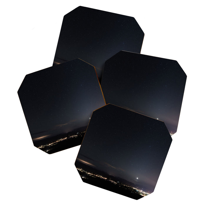 Arizona Desert Night Sky Stars Coaster Gallery Image 1