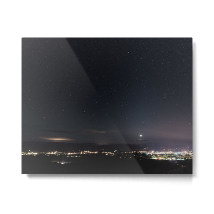 Arizona Desert Night Sky Stars Metal Print Gallery Image 1