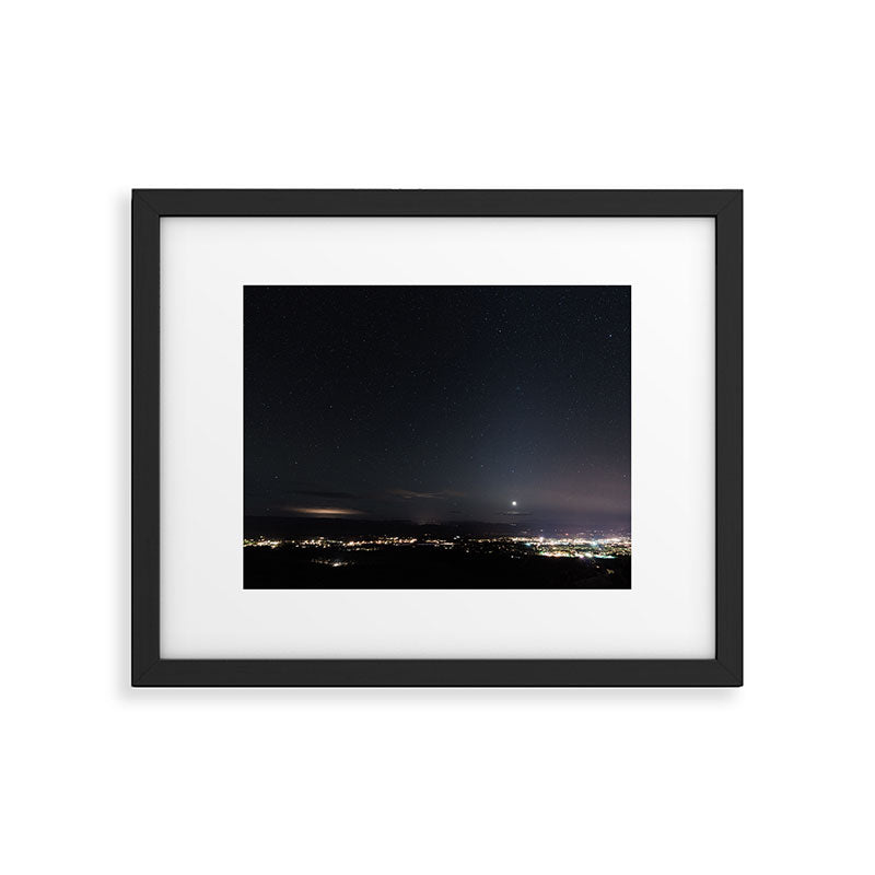 Arizona Desert Night Sky Stars Framed Art Print Gallery Image 5